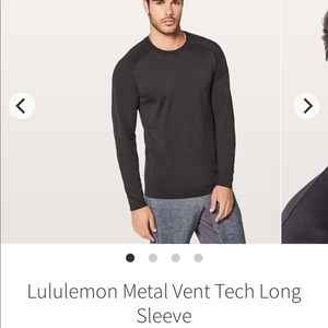 Lululemon Metal scent Tech LS